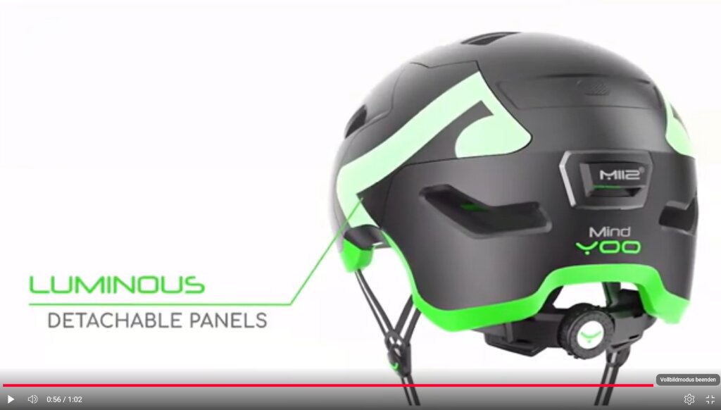 Produktvideo für einen Fahrradhelm